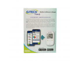 Kit Glicemia G-Tech Free Bluetooth